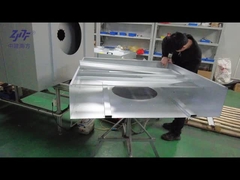 وحدة تصفية المروحة الصناعية 4x4 FFU وحدة تدفق الهواء المصفوفة الحجرة H14 مجموعة التحكم للغرفة النظيفة