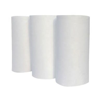 36kg/roll مادة الألياف الزجاجية الوسائط عنصر فلتر الهواء لوظيفة تصفية الهواء