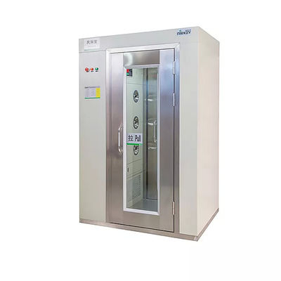 طاقة 3-مروحة دش الهواء غرفة نظيفة مع شاشة LED الباب شاشة مروحة وسرعة الهواء السريعة 22-25 M/s