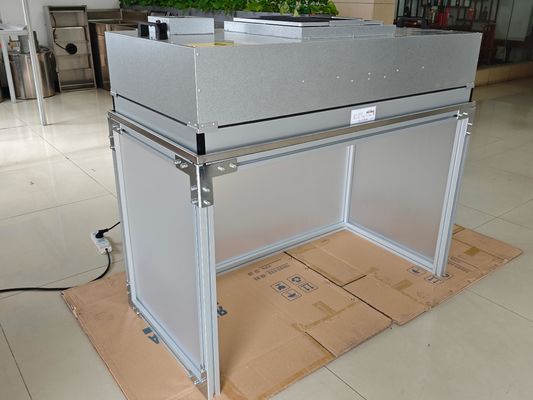 1200*600*740MM حجم الطاولة غطاء تدفق لاميني مع كفاءة تصفية 99.99٪ ومادة أكريليك / ألومنيوم
