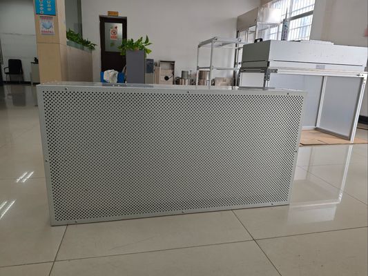 مقعد تنظيف الفولاذ المغلف مع 100 تصفية مستوى للغرف النظيفة