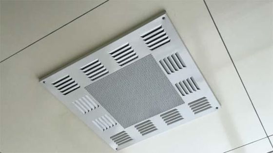 مخرج هواء HEPA H14 بكفاءة 99.99% عند 0.3 ميكرومتر ISO14644-1