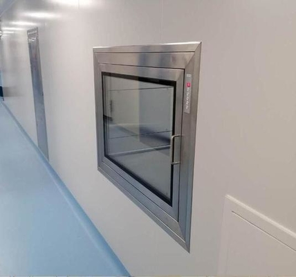 صندوق تمرير الغرفة النظيفة لاسترجاع العناصر بأمان في المستشفى / المختبر / الغرفة النظيفة / الإلكترونيات والأغذية سهل الصيانة