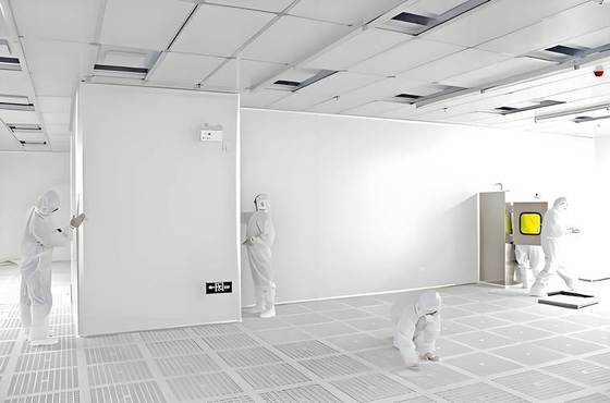 التحكم البيئي الذكي غرفة نظيفة وحدات شاشة لمسة 10 بوصة لمراقبة درجة الحرارة في الوقت الحقيقي