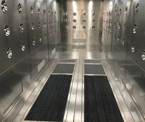ZJNF Custom Design Air Showers Shoe Sole Cleaning Equipment For Cleanroom Entrance 